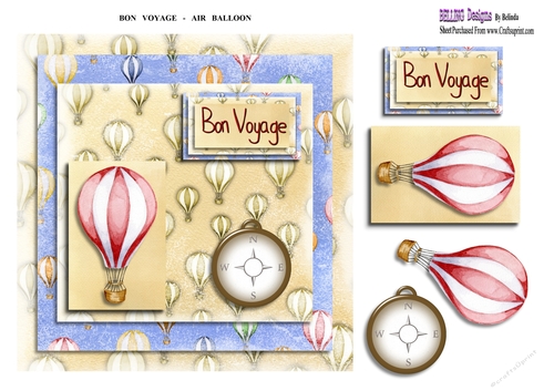 Bon Voyage - Air Balloon