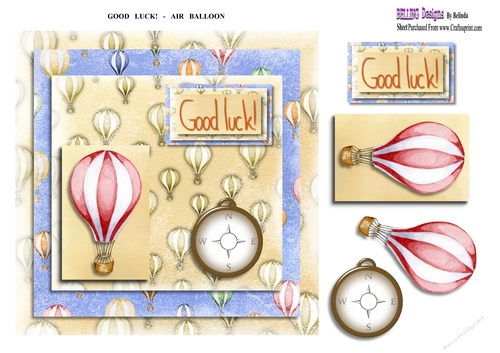 Good Luck! - Air Balloon