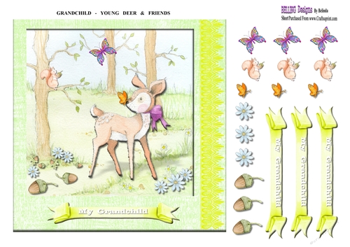 Grandchild - Young Deer & Friends
