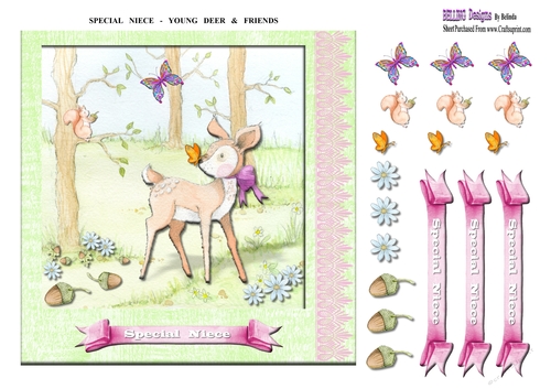 Niece - Special - Young Deer & Friends