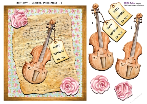 Birthday - Musical Instrument - 2