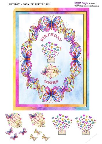 Birthday - Book Of Butterflies 