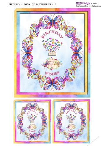 Birthday - Book Of Butterflies - 2