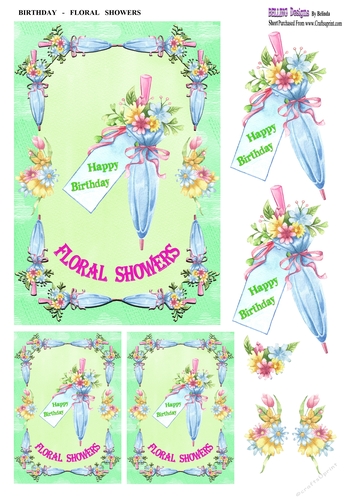 Birthday - Floral Showers