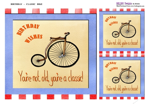 Birthday - Classic Bike