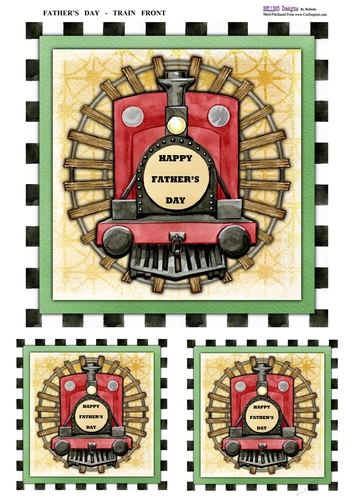Fathers Day - Train Front