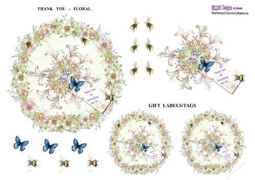 Thank You - Floral