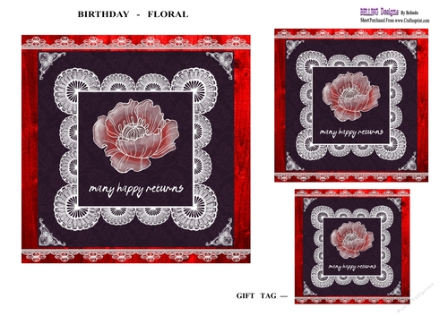 Birthday - Floral