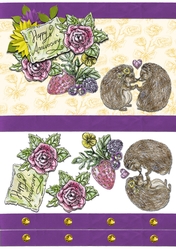 Anniversary - Hedgehog Couple
