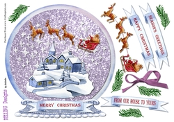 Christmas - Santa Visit - Globe