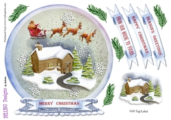 Christmas - Home In The Snow - Globe
