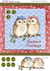 Christmas - Winter Owls