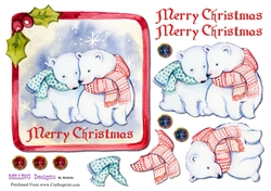Christmas - Cosy Polar Bears