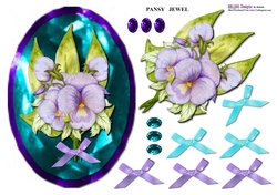 Floral - Pansy Jewel - Various