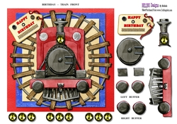 Birthday - Train Front