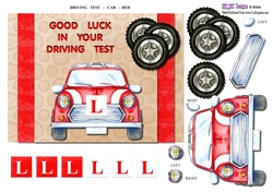 Driving Test - Car - Red