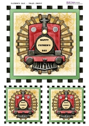 Fathers Day - Train Front