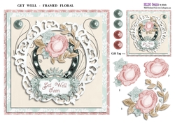 Get Well - Framed Floral