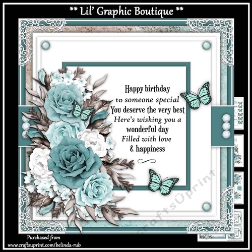 Floral Elegance8 Mini Card Kit