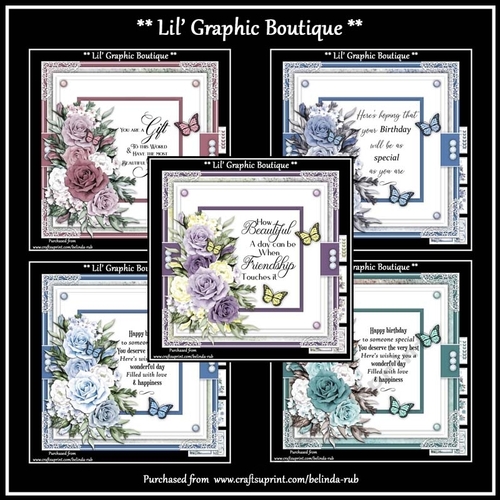 Floral Elegance Bumper Card Kit2