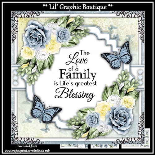 Birthday Floral8 Mini Card Kit