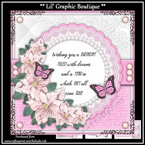 Beautiful Birthday4 Mini Card Kit