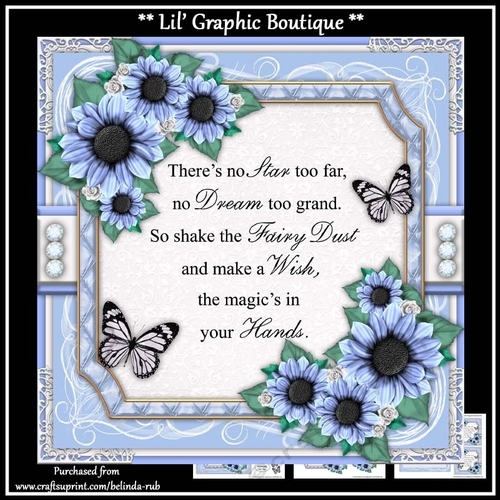 Beautiful Sunflowers4 Mini Card Kit
