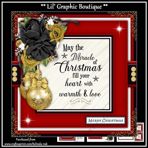 Miracle of Christmas1 Mini Card Kit