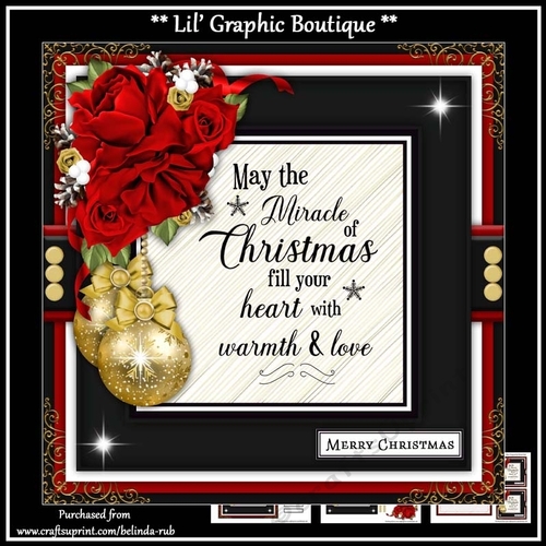 Miracle of Christmas2 Mini Card Kit