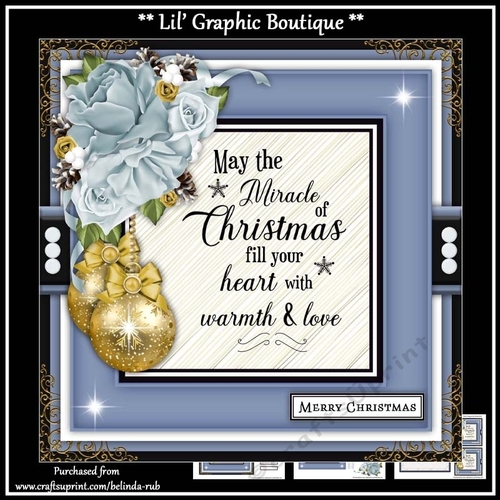 Miracle of Christmas3 Mini Card Kit