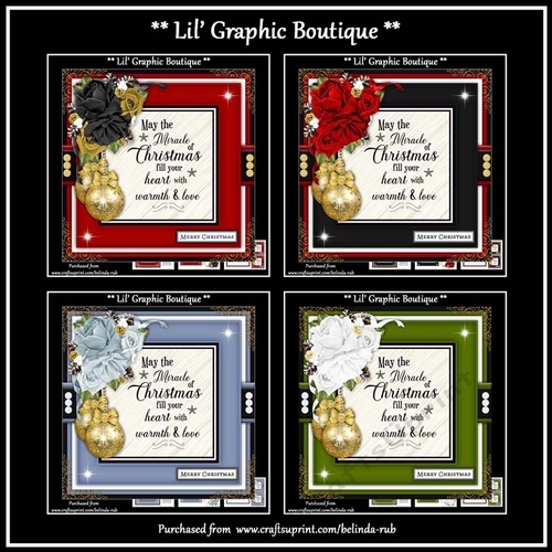 Miracle of Christmas Bumper Card Kit