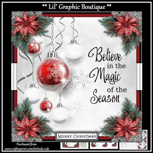 Magical Christmas3 Mini Card Kit