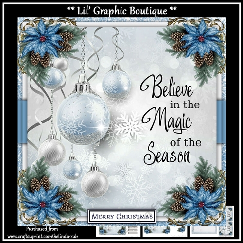 Magical Christmas5 Mini Card Kit