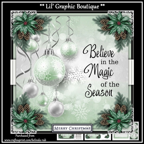 Magical Christmas7 Mini Card Kit