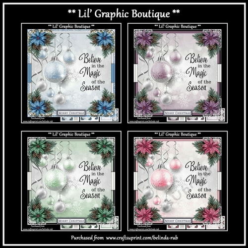 Magical Christmas Bumper Card Kit2