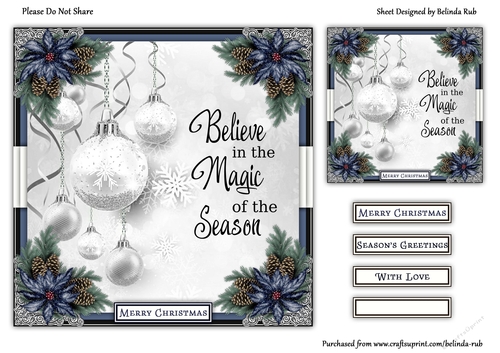 Magical Christmas4 Quick Card