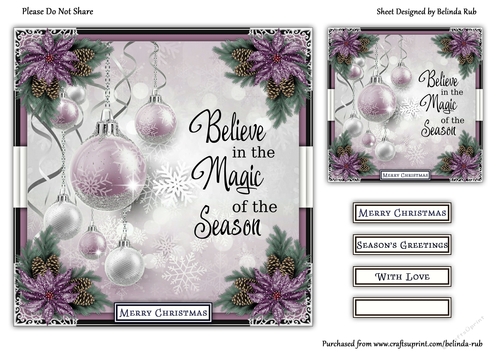 Magical Christmas6 Quick Card