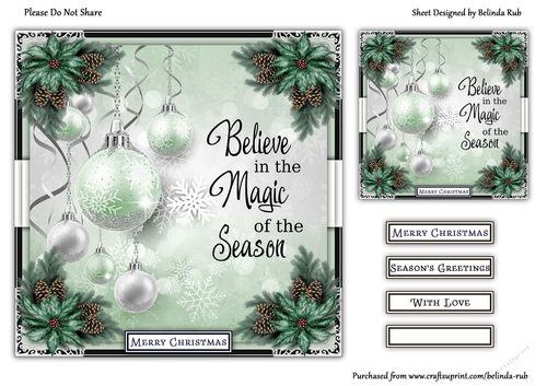 Magical Christmas7 Quick Card