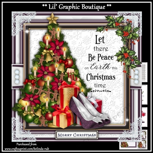 Peace on Earth4 Mini Card Kit