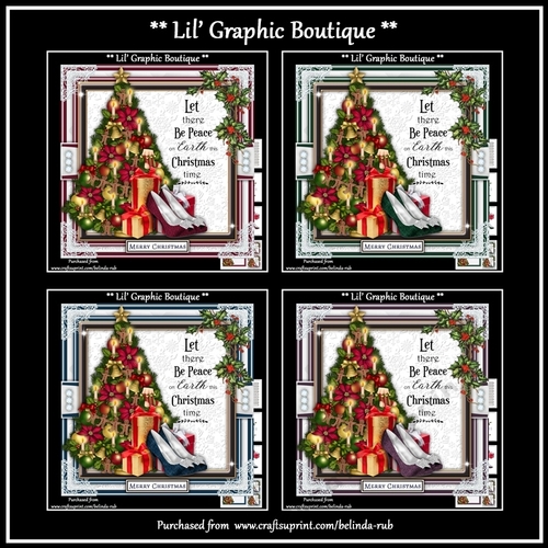 Peace on Earth Bumper Card Kit1