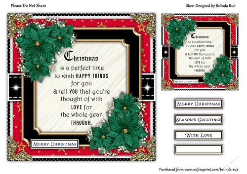 Perfect Christmas Quick Card