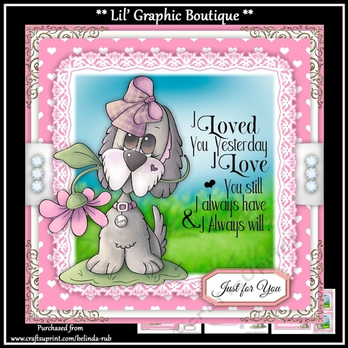 Puppy Love Mini Card Kit