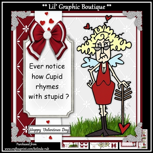 Stella - Cupid Rhymes with... Mini Card Kit