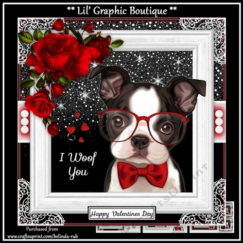 I Woof You Mini Card Kit