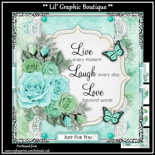 Floral Elegance22 Mini Card Kit