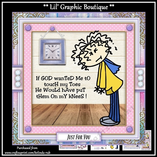 Crabby Cathy - Knees Mini Card Kit