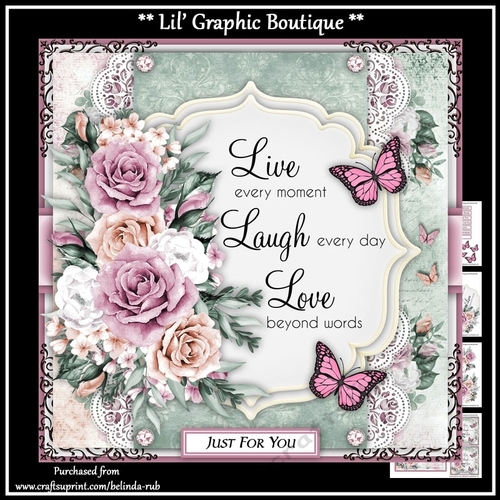 Floral Elegance23 Mini Card Kit