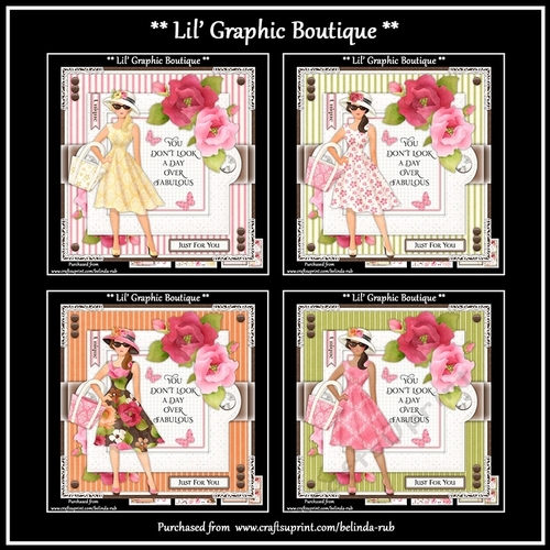 Just Fabulous Bumper Card Kit
