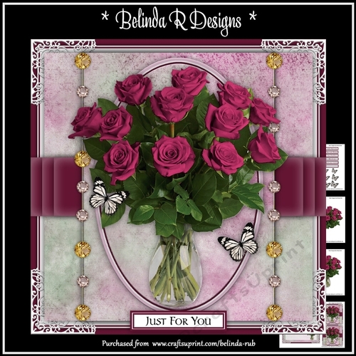 Delicate Roses1 Mini Card Kit