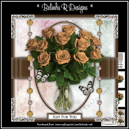 Delicate Roses4 Mini Card Kit